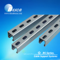 Steel framing U channel unistrut channel cable tray support